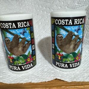 Costa Rica, Pura Vida Salt and Pepper Shakers